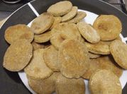 Una foto de galleta de harina de mandioca