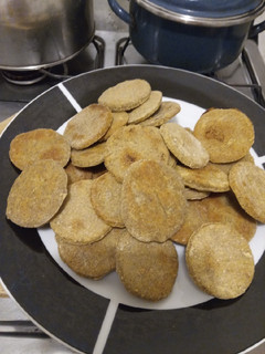 Una foto de Galletas sin Gluten. (Saladas)