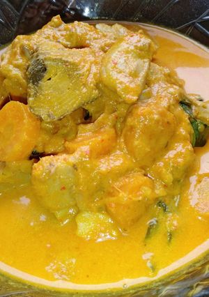 Foto resep Gulai nangka + tongkol