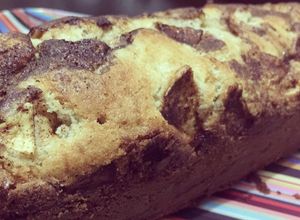 صورة لوصفة كيكة التفاح والقرفة Apple Cinnamon Bread