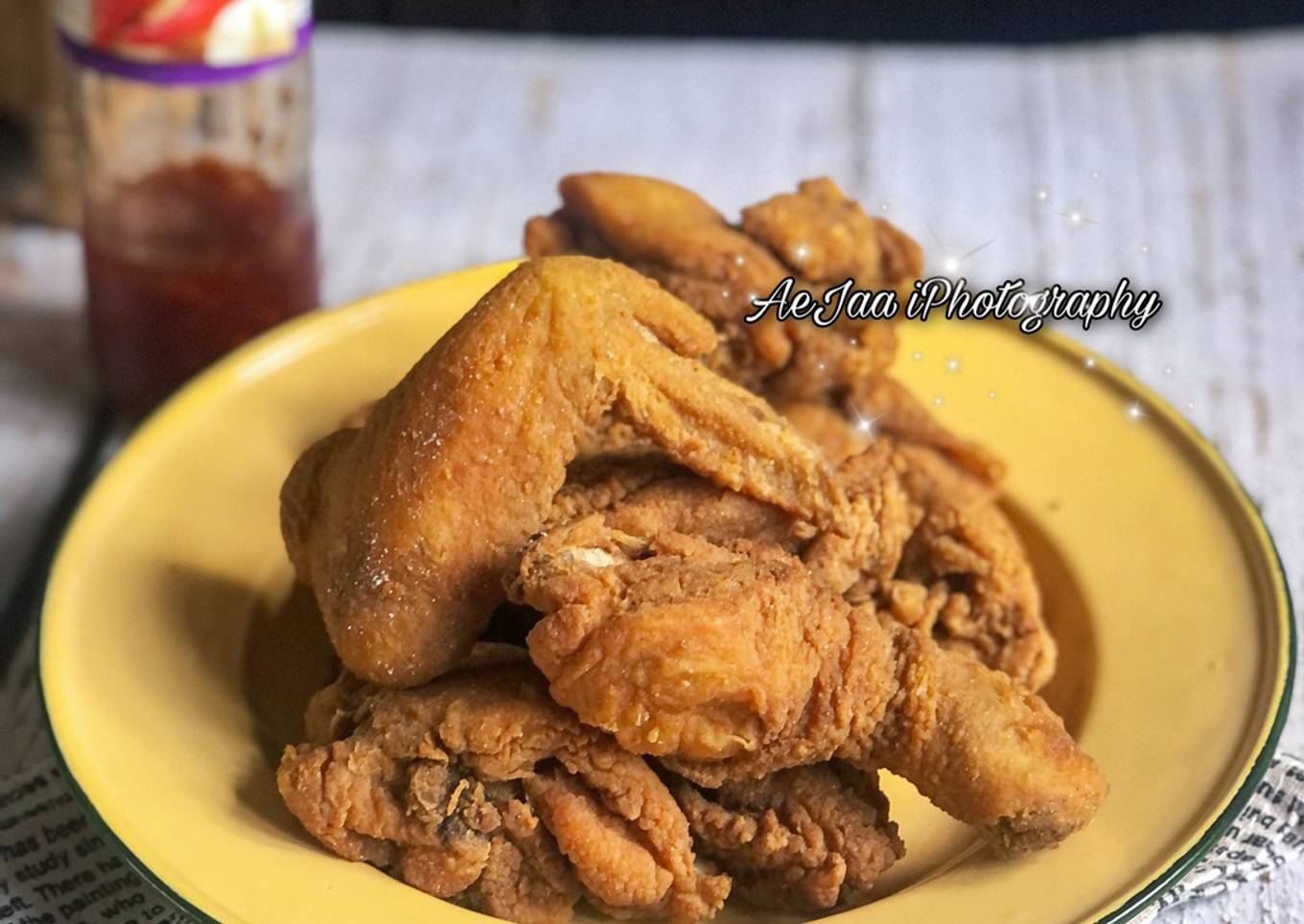 Crispy and juicy proportions