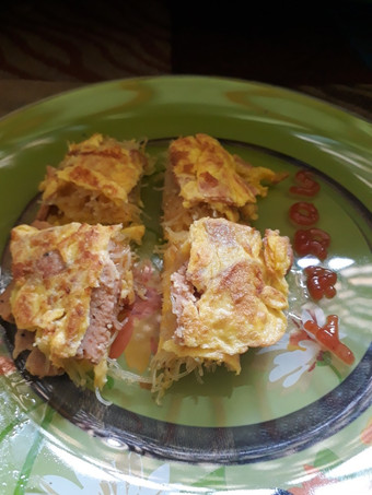 Resep Omlette mie Anti Gagal