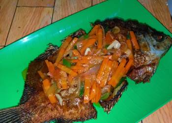 Siap Saji Gurame Asam Manis Enak Sederhana