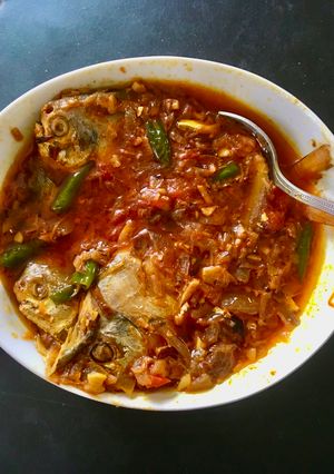 A picture of Spicy Pomfret Fish Recipe.