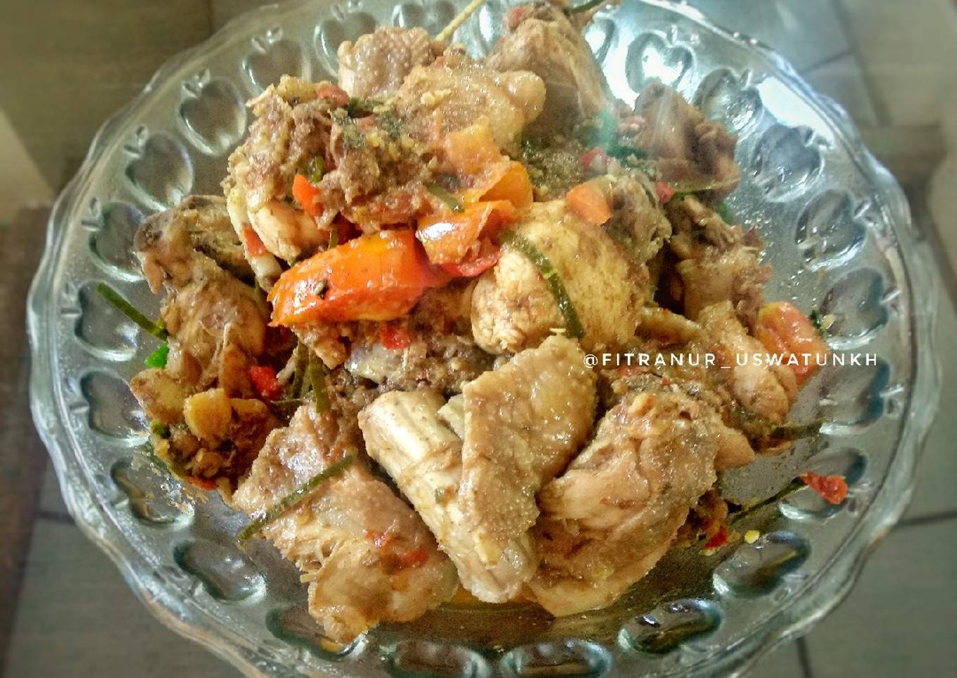 Rica-Rica Ayam dan Balungan