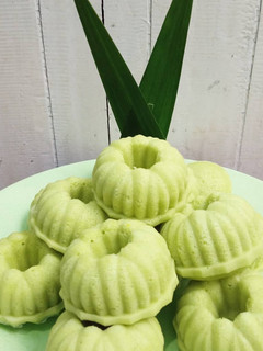Foto resep Putu ayu pandan fiber creme no kelapa