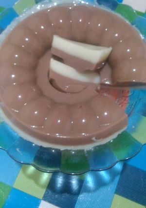 Foto resep Agar - agar coklat susu