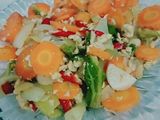 Tumis Pokcoy Wortel Telur