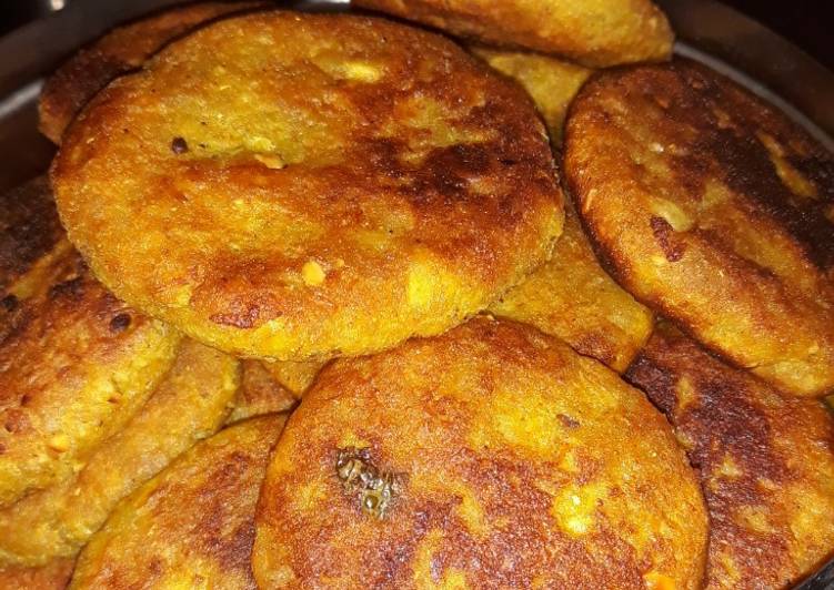 Raw banana cutlets