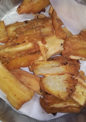 A picture of Fried Cassava.