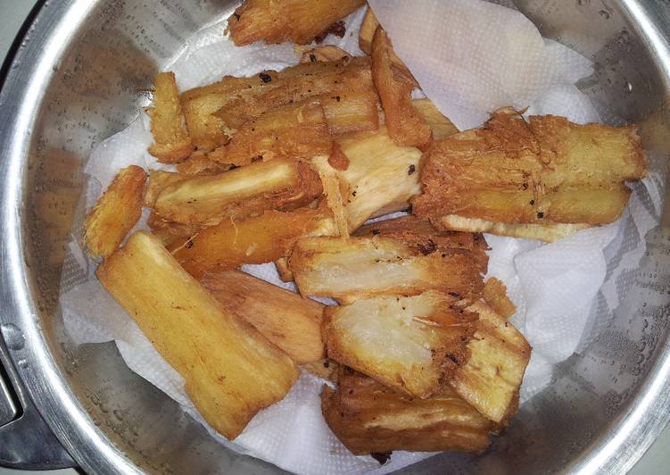 Easiest Way to Make Super Quick Homemade Fried Cassava