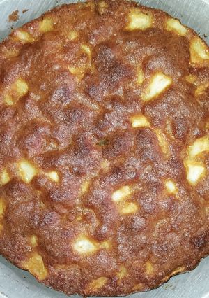 Une photo de Gâteau aux pommes & pépites de caramel 👩🍳