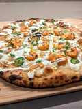 Shrimp Taco Inspired Pizza