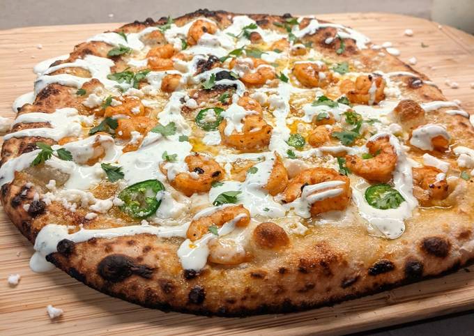 Step-by-Step Guide to Prepare Super Quick Homemade Shrimp Taco Inspired Pizza