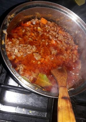 Una foto de Salsa boloñesa