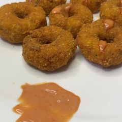 A picture of Chicken donut.