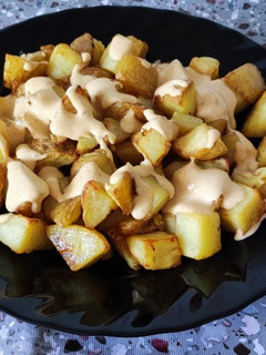 Una foto de Patatas mozárabe