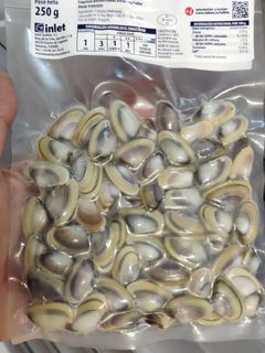 Una foto de Coquinas o Tellinas congeladas con peperoncino picante