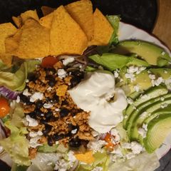 A picture of Refreshing taco Salad.