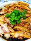 Betong Chicken with Sauce
