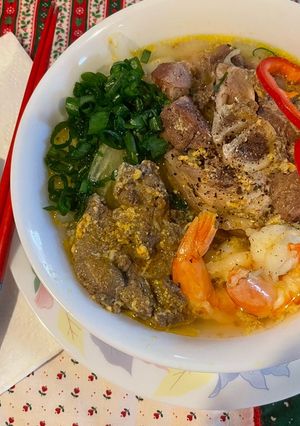 Hình của món Bánh canh cua giò heo.