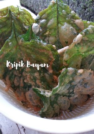 Foto resep Kripik Bayam