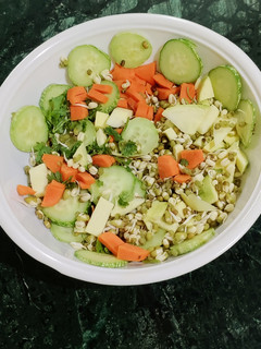 A picture of Mung beans Sprouts Salad.