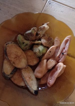 Foto resep Terong goreng dan brokoli goreng