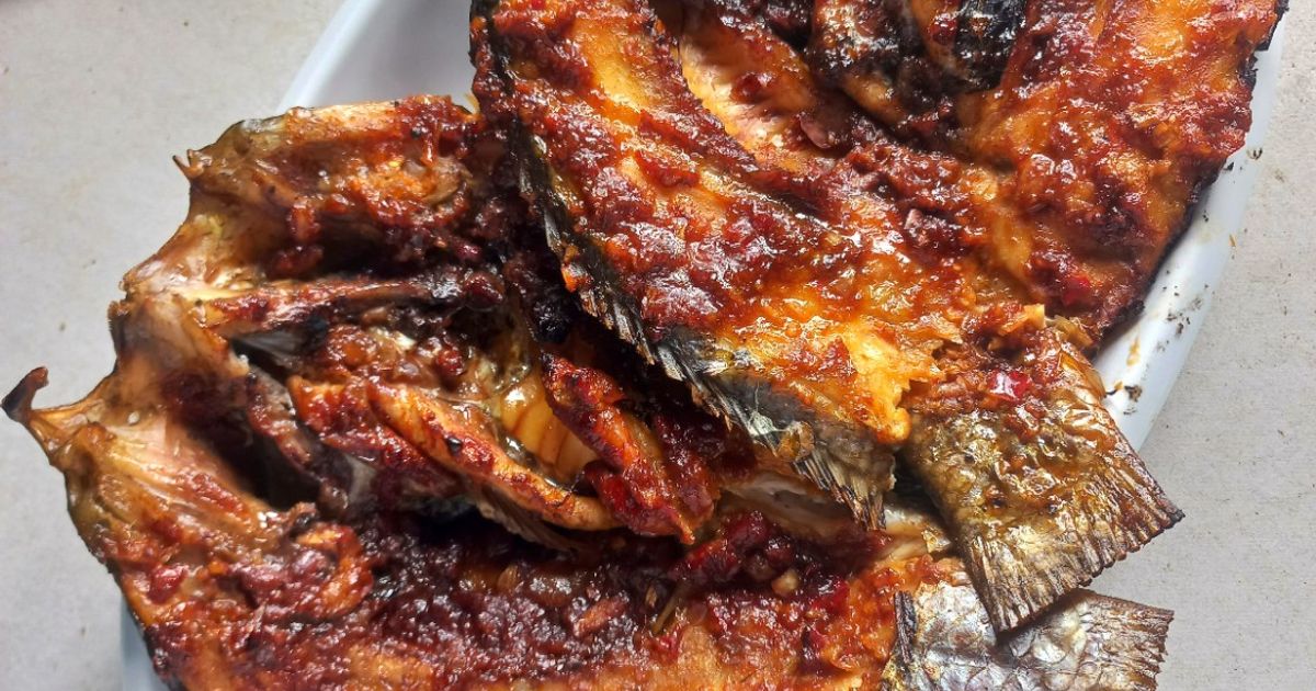 Ikan Nila bakar bumbu
