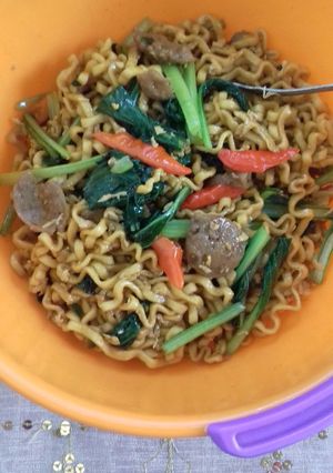 Foto resep Mie goreng bumbu iris