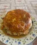 628. Tarta de carne, setas y queso (principal carne)
