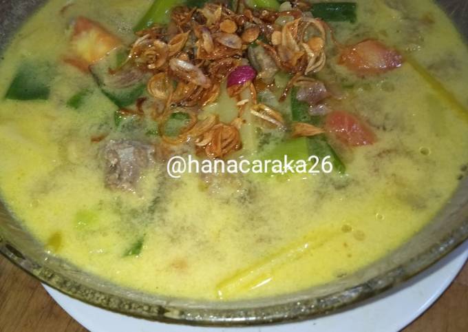 Soto Betawi tanpa Susu