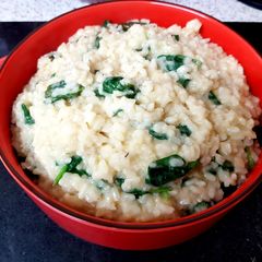A picture of Spinach Risotto 💖.
