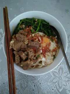 Hình của món Mì thịt bò.