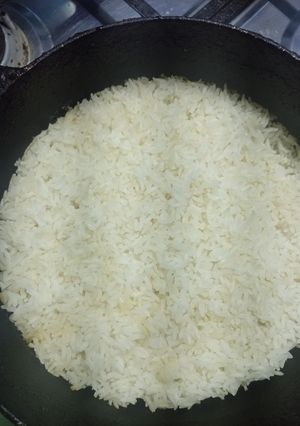 Una foto de Como hacer arroz en la olla arrocera o en un perol