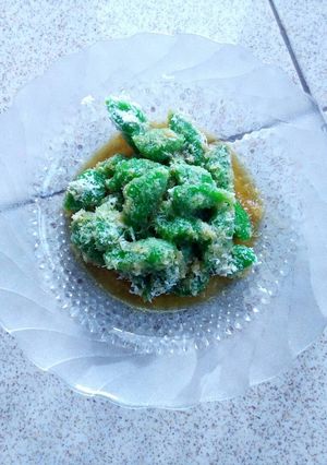 Foto resep Cenil kuah gula merah