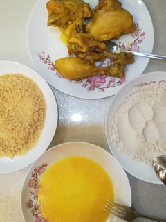عکسی از دستور مرغ سوخاری
