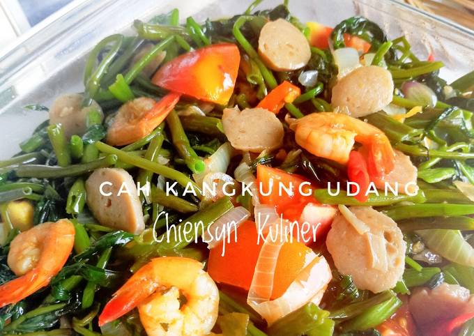 Cara Masakan Resep Cah Kangkung Udang