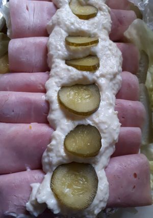 Tormás sonkatekercs recept fotója