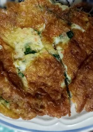 Foto resep Dadar telur isi sayur