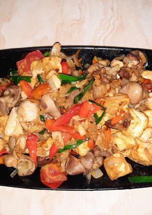 Foto resep Oseng Tahu Ampela Pedass Maknyuss 🥰