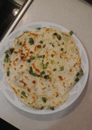 懶人蔥油餅 的食譜成品照片