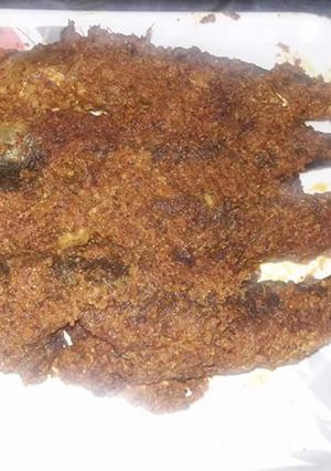 A picture of Reba fish fry.