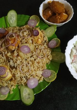 এগ বিরিয়ানি (Egg biriyani recipe in Bengali) রেসিপির প্রধান ছবি