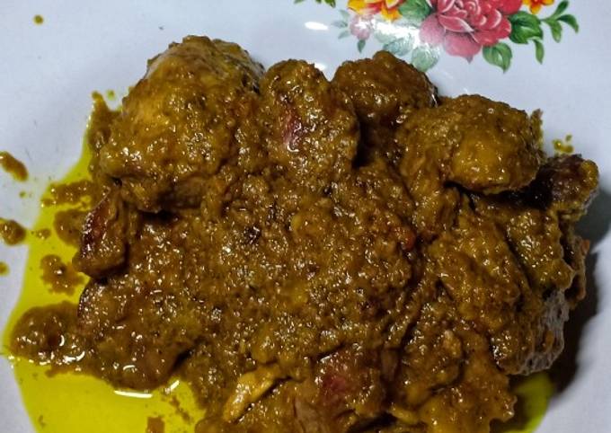 Langkah Mudah untuk Menyiapkan 8. A. Rendang Ati Ampela, Bisa Manjain Lidah