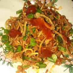 A picture of Chinese bhel.