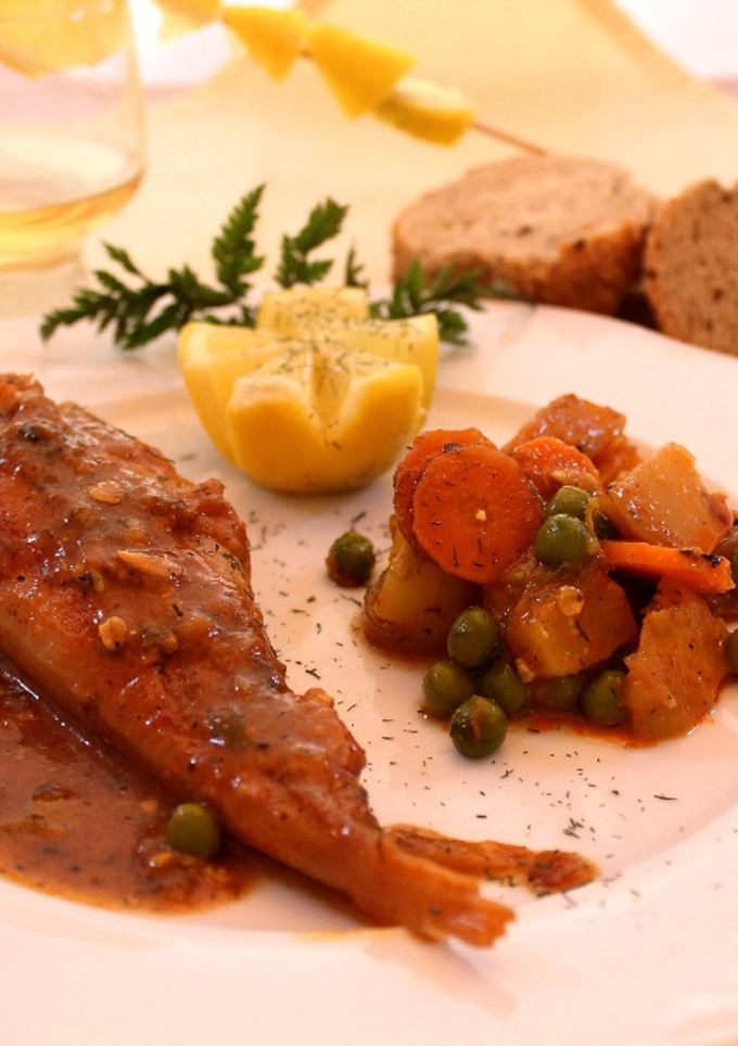 Una foto de Caldereta de rape con verduras "Apta para Diabetic@s"