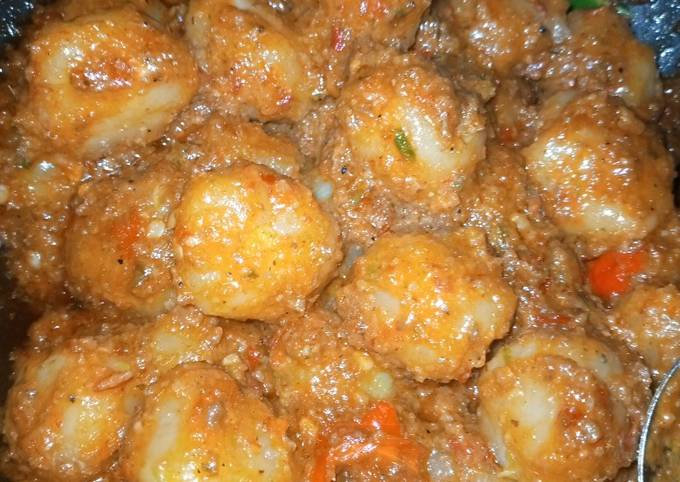 Cilok kuah siomay