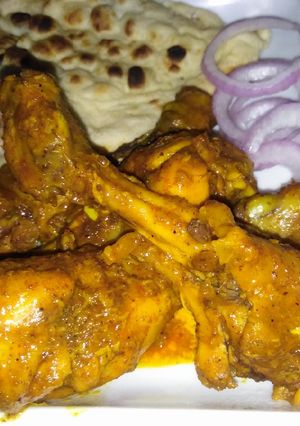 A picture of Tandoori chicken.