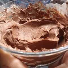A picture of (KETO) MOUSSE DE CHOCOLATE.